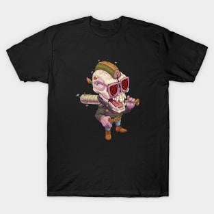 Punk Rock Skull Basher. T-Shirt
